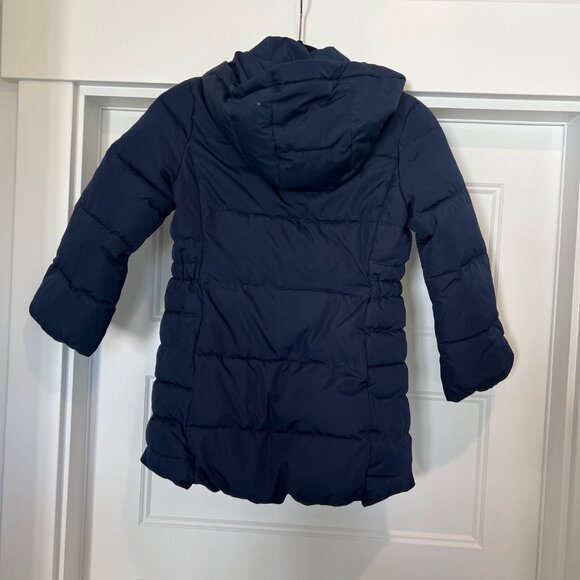 GAP Girls Navy Primaloft ColdControl Ultra Max Puffer Jacket, Size Small (6-7) - Picture 5 of 6